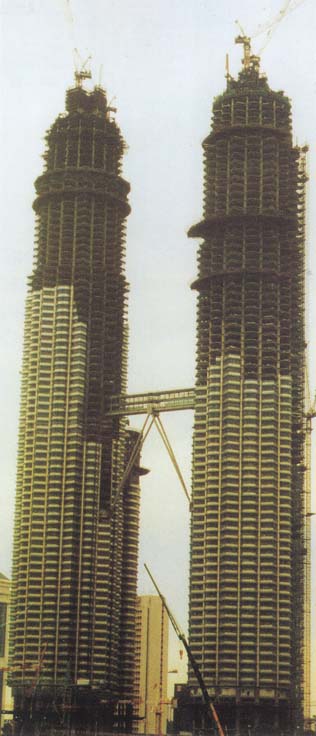 Twin Towersn The highest buildings in the world